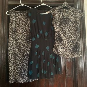 Lot of Ann Taylor dress & top, & Loft dress size 0